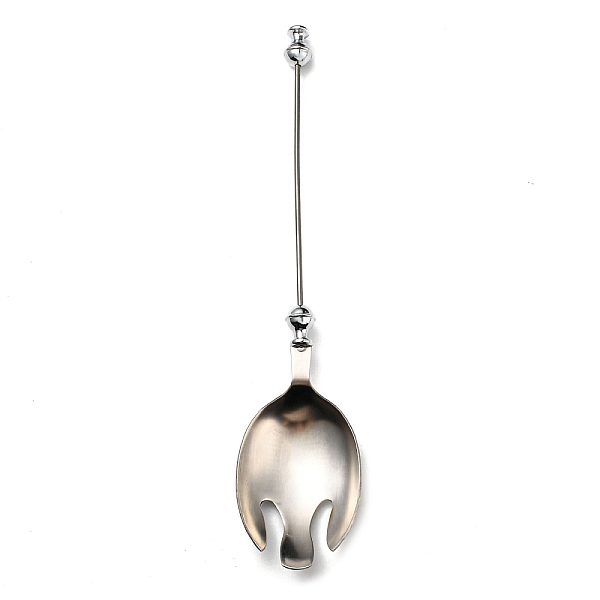 PandaHall 201 Stainless Steel Tableware, Beadable Flatware, with Alloy Findings, Spork, Stainless Steel Color, 285x59x15mm 201 Stainless...
PandaHall 201 Stainless Steel Tableware, Beadable Flatware, with Alloy Findings, Spork, Stainless Steel Color, 285x59x15mm 201 Stainless...