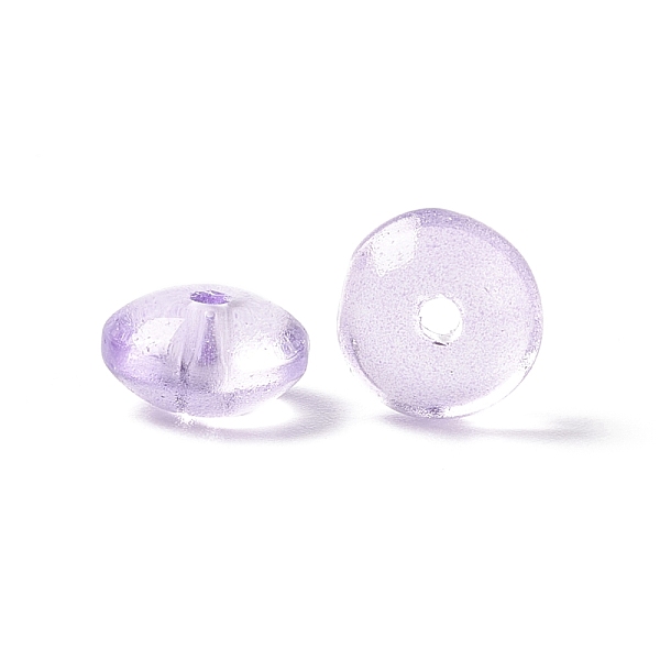 PandaHall Transparent Glass Beads, Abacus/Disc, Lilac, 8.5x4.5mm, Hole: 1.6mm Glass Rondelle Purple
PandaHall Transparent Glass Beads, Abacus/Disc, Lilac, 8.5x4.5mm, Hole: 1.6mm Glass Rondelle Purple