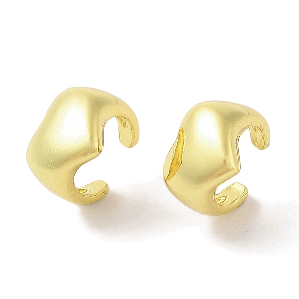 PandaHall Brass Cuff Earrings for Women, Heart, Real 18K Gold Plated, 12.5x9mm Brass Heart
PandaHall Brass Cuff Earrings for Women, Heart, Real 18K Gold Plated, 12.5x9mm Brass Heart