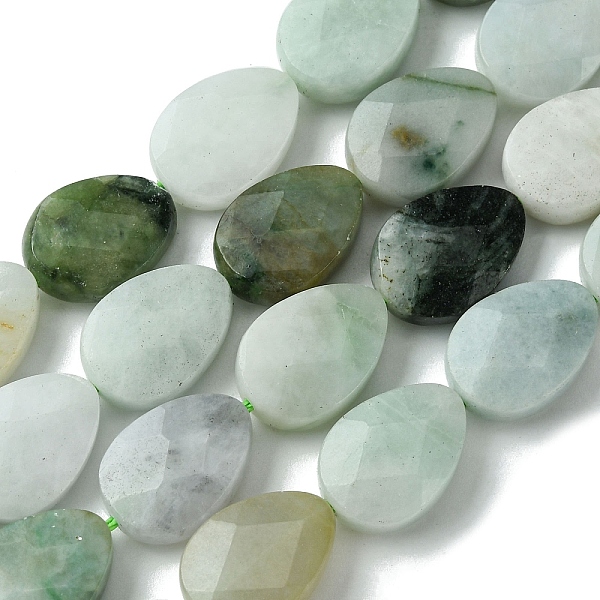 PandaHall Natural Myanmar Jadeite Beads Strands, Faceted, Teardrop, 14~14.5x10~10.5x5~5.5mm, Hole: 0.8mm, about 28pcs/strand, 15.87''...
PandaHall Natural Myanmar Jadeite Beads Strands, Faceted, Teardrop, 14~14.5x10~10.5x5~5.5mm, Hole: 0.8mm, about 28pcs/strand, 15.87''...