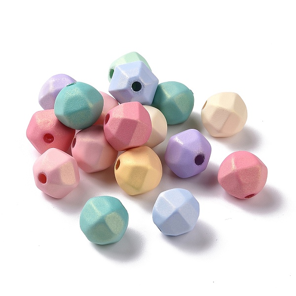 PandaHall Spray Painted ABS Plastic Beads, Rubberized Style, Faceted, Round, Mixed Color, 14.5x16x14mm, Hole: 3mm, about 350pcs/500g ABS..., Multicolor
PandaHall Spray Painted ABS Plastic Beads, Rubberized Style, Faceted, Round, Mixed Color, 14.5x16x14mm, Hole: 3mm, about 350pcs/500g ABS..., Multicolor