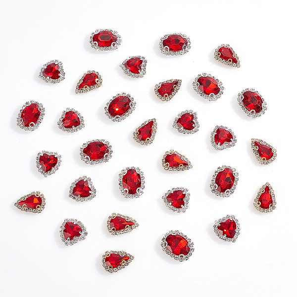 PandaHall AHANDMAKER 30Pcs Sew On Rhinestone Sewing Glass Gems Rhinestone for Crafts Tear Drop Crystal Glass Rhinestone for Clothes,DIY..., Red
PandaHall AHANDMAKER 30Pcs Sew On Rhinestone Sewing Glass Gems Rhinestone for Crafts Tear Drop Crystal Glass Rhinestone for Clothes,DIY..., Red