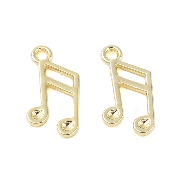 PandaHall Rack Plating Alloy Pendants, Musical Note, Golden, 16.5x8.5x1.5mm, Hole: 2mm Alloy Musical Note
PandaHall Rack Plating Alloy Pendants, Musical Note, Golden, 16.5x8.5x1.5mm, Hole: 2mm Alloy Musical Note