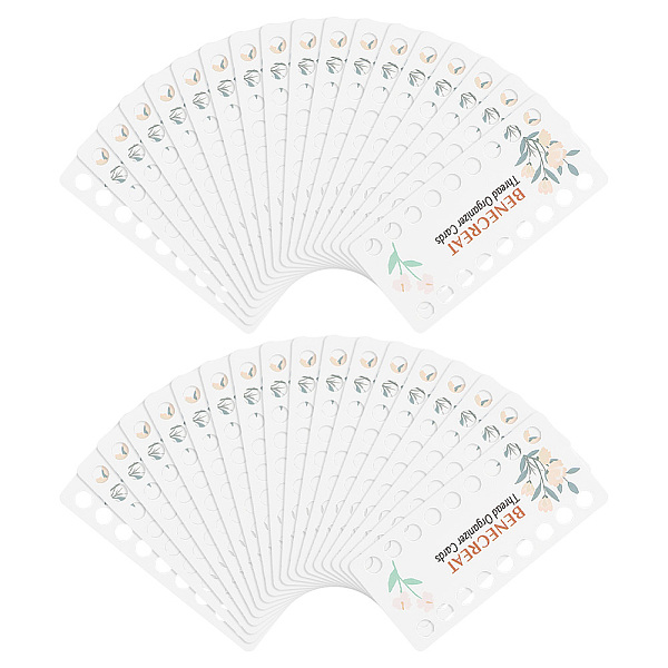 PandaHall BENECREAT 36Pcs 18-Position Embroidery Thread Organizer Cards, 2.7x5.9inch Paper Thread Winding Boards, Floss Bobbins for Cross...
PandaHall BENECREAT 36Pcs 18-Position Embroidery Thread Organizer Cards, 2.7x5.9inch Paper Thread Winding Boards, Floss Bobbins for Cross...