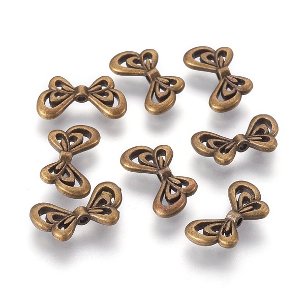 PandaHall Tibetan Style Alloy Beads, Cadmium Free & Lead Free & Nickel Free, Butterfly, Antique Bronze, 17x10x2.5mm, Hole: 1.5mm Alloy...
PandaHall Tibetan Style Alloy Beads, Cadmium Free & Lead Free & Nickel Free, Butterfly, Antique Bronze, 17x10x2.5mm, Hole: 1.5mm Alloy...