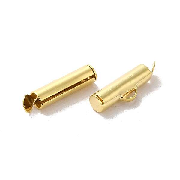 PandaHall Brass Cord Ends, Column, Real 24K Gold Plated, 18x4mm, Hole: 1.5mm, Inner Diameter: 3mm Brass Column
PandaHall Brass Cord Ends, Column, Real 24K Gold Plated, 18x4mm, Hole: 1.5mm, Inner Diameter: 3mm Brass Column
