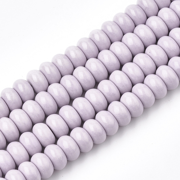 PandaHall Natural Agate Beads Strands, Dyed, Rondelle, Lilac, 7.5~8x4.5mm, Hole: 1mm, about 90pcs/strand, 15.7 inch Natural Agate Rondelle..., Purple
PandaHall Natural Agate Beads Strands, Dyed, Rondelle, Lilac, 7.5~8x4.5mm, Hole: 1mm, about 90pcs/strand, 15.7 inch Natural Agate Rondelle..., Purple