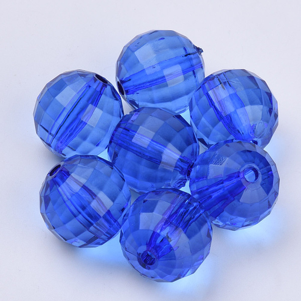 PandaHall Transparent Acrylic Beads, Faceted, Round, Blue, 8x8mm, Hole: 1.5mm, about 1770pcs/500g Acrylic Round Blue
PandaHall Transparent Acrylic Beads, Faceted, Round, Blue, 8x8mm, Hole: 1.5mm, about 1770pcs/500g Acrylic Round Blue