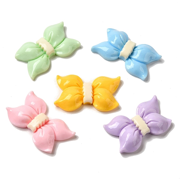 PandaHall Opaque Resin Decoden Cabochons, Bowknot, Mixed Color, 21x34.5x7mm Resin Bowknot Multicolor
PandaHall Opaque Resin Decoden Cabochons, Bowknot, Mixed Color, 21x34.5x7mm Resin Bowknot Multicolor
