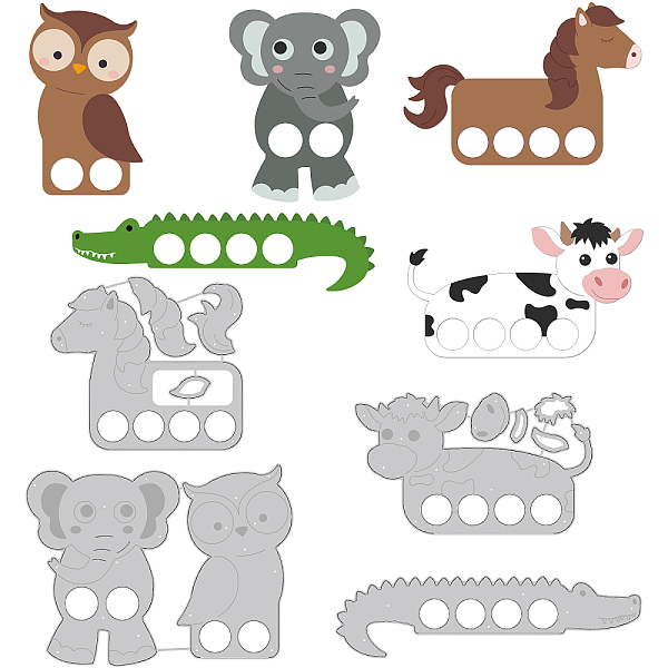 PandaHall 4Pcs 4 Styles Carbon Steel Cutting Dies Stencils, for DIY Scrapbooking, Photo Album, Decorative Embossing Paper Card, Stainless...
PandaHall 4Pcs 4 Styles Carbon Steel Cutting Dies Stencils, for DIY Scrapbooking, Photo Album, Decorative Embossing Paper Card, Stainless...