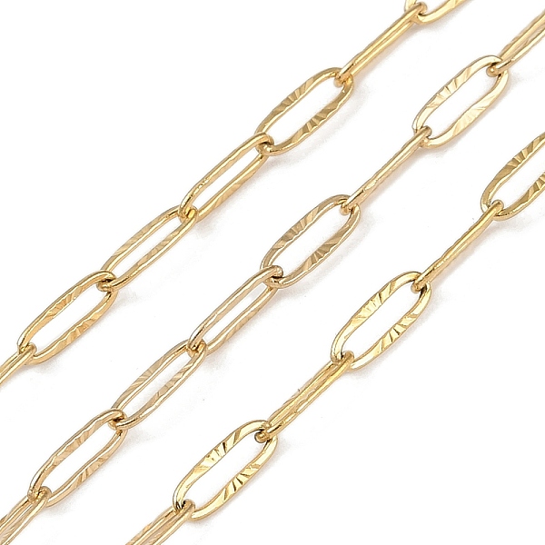PandaHall Ion Plating(IP) 304 Stainless Steel Link Chains, with Spool, Soldered, Real 18K Gold Plated, 10x3.5x0.5mm, about 32.81 Feet...
PandaHall Ion Plating(IP) 304 Stainless Steel Link Chains, with Spool, Soldered, Real 18K Gold Plated, 10x3.5x0.5mm, about 32.81 Feet...