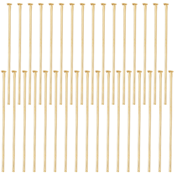 PandaHall Beebeecraft 304 Stainless Steel Flat Head Pins, for Jewelry Making, Real 16K Gold Plated, 30x0.7mm, 21 Gauge, Head: 1.5mm, about...
PandaHall Beebeecraft 304 Stainless Steel Flat Head Pins, for Jewelry Making, Real 16K Gold Plated, 30x0.7mm, 21 Gauge, Head: 1.5mm, about...