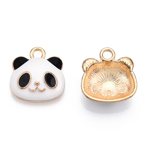 PandaHall Alloy Enamel Pendants, Cadmium Free & Lead Free, Light Gold, Panda, Black, 17.5x17x6mm, Hole: 1.6mm Alloy+Enamel Panda Black
PandaHall Alloy Enamel Pendants, Cadmium Free & Lead Free, Light Gold, Panda, Black, 17.5x17x6mm, Hole: 1.6mm Alloy+Enamel Panda Black