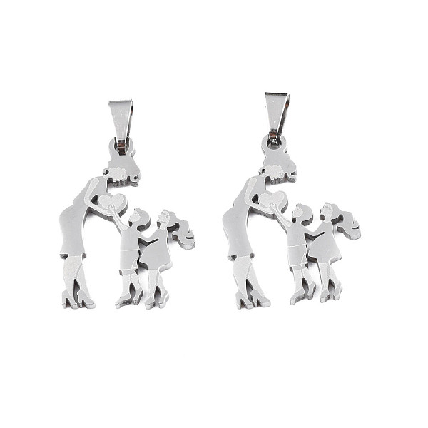 PandaHall 201 Stainless Steel Pendants, Laser Cut, Human, Stainless Steel Color, 27x19x1.5mm, Hole: 3.5x6mm 201 Stainless Steel Human
PandaHall 201 Stainless Steel Pendants, Laser Cut, Human, Stainless Steel Color, 27x19x1.5mm, Hole: 3.5x6mm 201 Stainless Steel Human