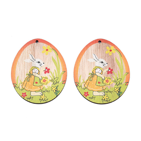 PandaHall Single-Sided Printed Wood Big Pendants, Oval Charm with Mouse, Yellow Green, 73x59x3mm, Hole: 3mm Wood Oval
PandaHall Single-Sided Printed Wood Big Pendants, Oval Charm with Mouse, Yellow Green, 73x59x3mm, Hole: 3mm Wood Oval