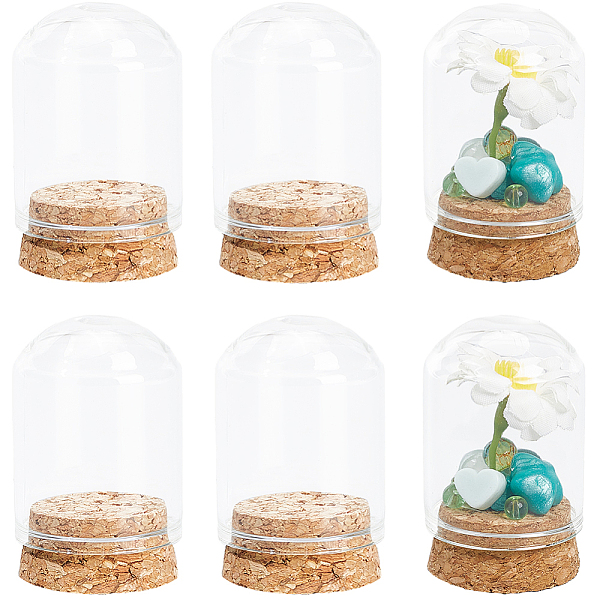 PandaHall SUNNYCLUE 20Pcs Mini Glass Display Dome 30x40mm Small Glass Domes Glass Display Dome Cloche Glass Cloche Bell Jar with Cork Base..., Clear
PandaHall SUNNYCLUE 20Pcs Mini Glass Display Dome 30x40mm Small Glass Domes Glass Display Dome Cloche Glass Cloche Bell Jar with Cork Base..., Clear