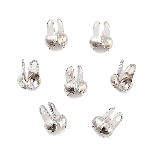 PandaHall Rack Plating Brass Bead Tips, Cadmium Free & Lead Free, Platinum, 6.5x3.5mm, Hole: 1mm and 1.2, Inner Diameter: 2.5mm Brass
PandaHall Rack Plating Brass Bead Tips, Cadmium Free & Lead Free, Platinum, 6.5x3.5mm, Hole: 1mm and 1.2, Inner Diameter: 2.5mm Brass