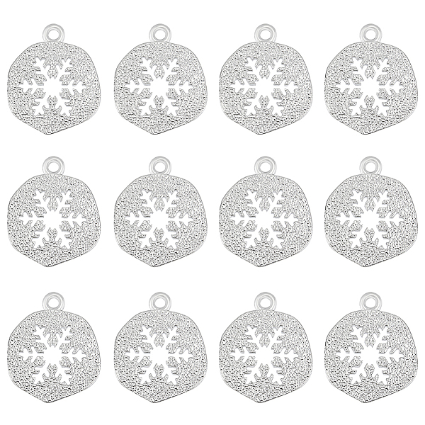 PandaHall BENECREAT 12 PCS Real Platinum Plated Flat Round Snowflake Charms, Platinum Color Snowflake Charms for DIY Christmas Ornaments...
PandaHall BENECREAT 12 PCS Real Platinum Plated Flat Round Snowflake Charms, Platinum Color Snowflake Charms for DIY Christmas Ornaments...