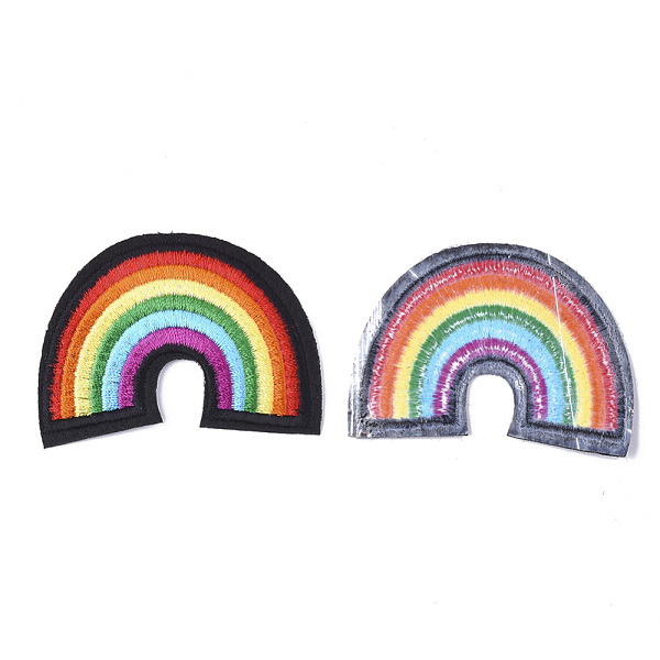 PandaHall Computerized Embroidery Cloth Iron On Patches, Costume Accessories, Appliques, Rainbow, Colorful, 44x61x2mm Cloth Rainbow
PandaHall Computerized Embroidery Cloth Iron On Patches, Costume Accessories, Appliques, Rainbow, Colorful, 44x61x2mm Cloth Rainbow