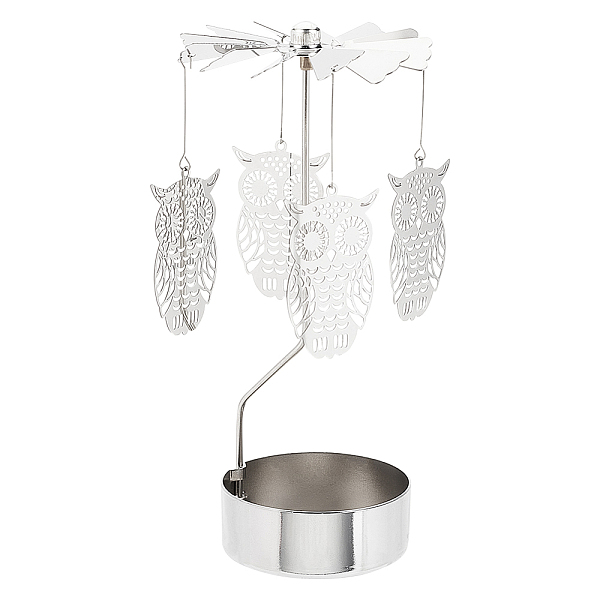 PandaHall Stainless Steel Spinning Rotary Candle Holder Stand, Rotating Carousel Tea Light Holder, for Wedding Christmas Party Decoration...
PandaHall Stainless Steel Spinning Rotary Candle Holder Stand, Rotating Carousel Tea Light Holder, for Wedding Christmas Party Decoration...
