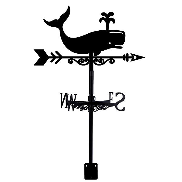 PandaHall SUPERDANT Weathervane Whale Ornament Wind Vane Weathercock Sperm Whale Wrought Metal Weather Vane for Garden Decor Farmhouse...
PandaHall SUPERDANT Weathervane Whale Ornament Wind Vane Weathercock Sperm Whale Wrought Metal Weather Vane for Garden Decor Farmhouse...