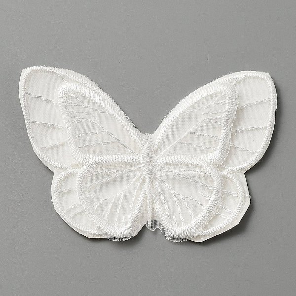 PandaHall Computerized Embroidery Lace Self Adhesive/Sew on Patches, Costume Accessories, Appliques, Butterfly Pattern, 52x71x1mm Cloth...
PandaHall Computerized Embroidery Lace Self Adhesive/Sew on Patches, Costume Accessories, Appliques, Butterfly Pattern, 52x71x1mm Cloth...