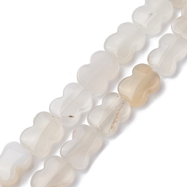 PandaHall Natural White Agate Beads Strands, Bowknot, 16~16.5x12.5~13x5~5.5mm, Hole: 1.4mm, about 13pcs/strand, 8.46''(21.5cm) Natural Agate...
PandaHall Natural White Agate Beads Strands, Bowknot, 16~16.5x12.5~13x5~5.5mm, Hole: 1.4mm, about 13pcs/strand, 8.46''(21.5cm) Natural Agate...
