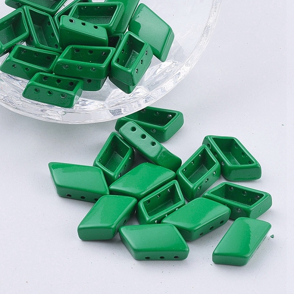 PandaHall Spray Painted Alloy Multi-Strand Links, For Tile Elastic Bracelets Making, Rhombus, Green, 14x8x4.8mm, Hole: 0.8mm Alloy Rhombus...
PandaHall Spray Painted Alloy Multi-Strand Links, For Tile Elastic Bracelets Making, Rhombus, Green, 14x8x4.8mm, Hole: 0.8mm Alloy Rhombus...