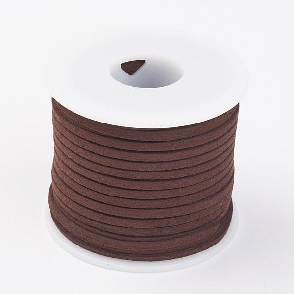 PandaHall Faux Suede Cords, Faux Suede Lace, Coconut Brown, 3x1mm, about 30m/roll Faux Suede Brown
PandaHall Faux Suede Cords, Faux Suede Lace, Coconut Brown, 3x1mm, about 30m/roll Faux Suede Brown