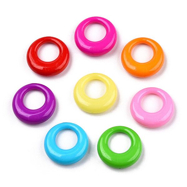 PandaHall Opaque Acrylic Pendants, Ring, Mixed Color, 25x7.5mm, Hole: 12.5mm Acrylic Ring Multicolor
PandaHall Opaque Acrylic Pendants, Ring, Mixed Color, 25x7.5mm, Hole: 12.5mm Acrylic Ring Multicolor