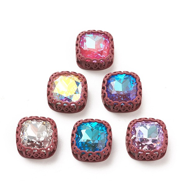 PandaHall Sew on Rhinestone, Glass Rhinestone, with Brass Findings, Garments Accessories, Square, Mixed Color, Indian Red, 21.5x21x10mm..., Multicolor
PandaHall Sew on Rhinestone, Glass Rhinestone, with Brass Findings, Garments Accessories, Square, Mixed Color, Indian Red, 21.5x21x10mm..., Multicolor