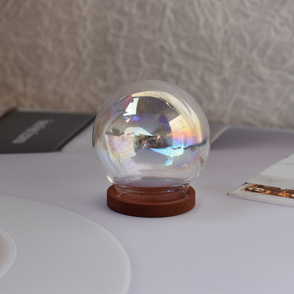 PandaHall Miniature AB Color Glass Covers, with Wooden Base, Cloche Bell Jars, for Dollhouse Accessories Home Decoration, Round, Brown...
PandaHall Miniature AB Color Glass Covers, with Wooden Base, Cloche Bell Jars, for Dollhouse Accessories Home Decoration, Round, Brown...