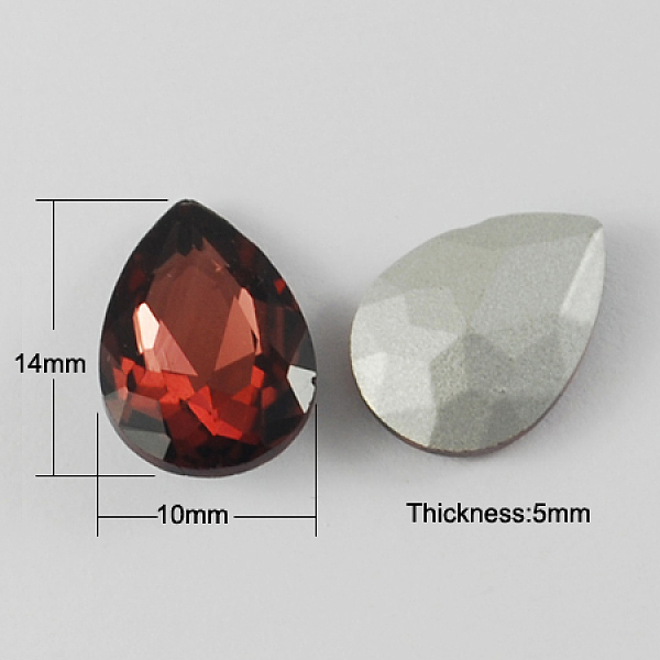 PandaHall Glass Pointed Back Rhinestone, Back Plated, Faceted, Teardrop, Dark Red, 14x10x5mm Glass Rhinestone Teardrop Red
PandaHall Glass Pointed Back Rhinestone, Back Plated, Faceted, Teardrop, Dark Red, 14x10x5mm Glass Rhinestone Teardrop Red