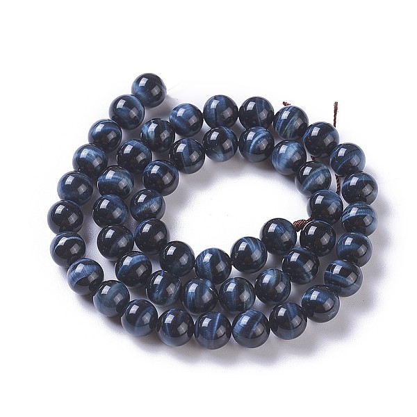 PandaHall Natural Tiger Eye Beads Strands, Round, 8mm, Hole: 1mm, about 49~51pcs/strand, 15.3 inch~15.75 inch(39~40cm) Tiger Eye Round
PandaHall Natural Tiger Eye Beads Strands, Round, 8mm, Hole: 1mm, about 49~51pcs/strand, 15.3 inch~15.75 inch(39~40cm) Tiger Eye Round