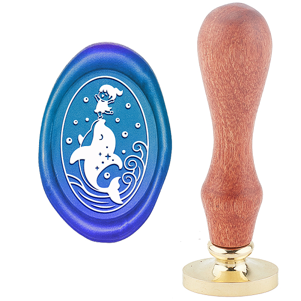 PandaHall SUPERDANT Wax Seal Stamp Dolphin Girl Oval Wax Sealing Stamp Icon Letter Brass Head Wooden Handle Envelope Stamps for Letters...
PandaHall SUPERDANT Wax Seal Stamp Dolphin Girl Oval Wax Sealing Stamp Icon Letter Brass Head Wooden Handle Envelope Stamps for Letters...