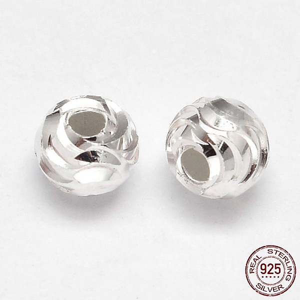 PandaHall Fancy Cut 925 Sterling Silver Round Beads, Silver, 5mm, Hole: 1.5mm, about 116pcs/20g Sterling Silver Round
PandaHall Fancy Cut 925 Sterling Silver Round Beads, Silver, 5mm, Hole: 1.5mm, about 116pcs/20g Sterling Silver Round