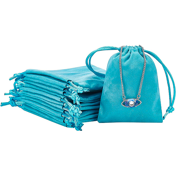 PandaHall Faux Suede Packing Pouches, Drawstring Bags, Light Sea Green, 9.6x8cm Faux Suede None
PandaHall Faux Suede Packing Pouches, Drawstring Bags, Light Sea Green, 9.6x8cm Faux Suede None