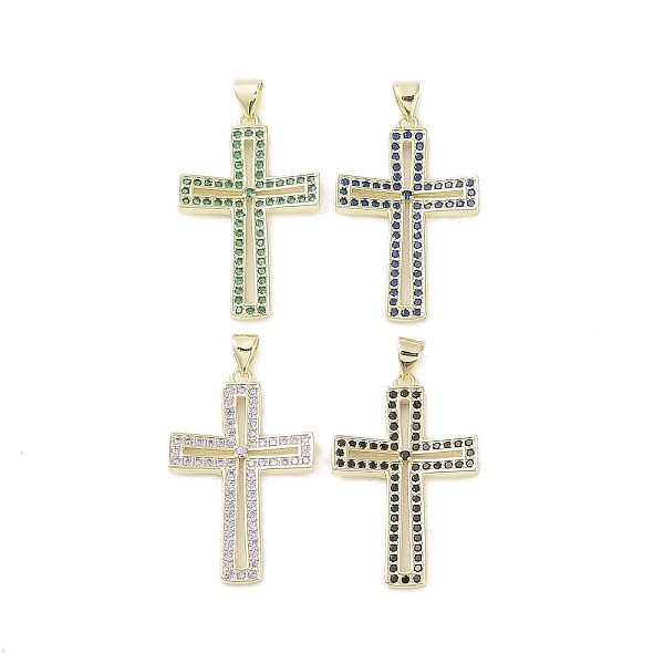 PandaHall Real 18K Gold Plated Brass Micro Pave Cubic Zirconia Pendants, Cross, Mixed Color, 32x21x3mm, Hole: 3.4x4.4mm Brass+Cubic Zirconia..., Multicolor
PandaHall Real 18K Gold Plated Brass Micro Pave Cubic Zirconia Pendants, Cross, Mixed Color, 32x21x3mm, Hole: 3.4x4.4mm Brass+Cubic Zirconia..., Multicolor