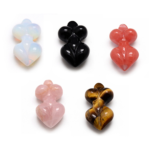PandaHall Natural & Synthetic Mixed Gemstone Pendants, Goddess, 48~52x27x16mm, Hole: 1mm Mixed Stone Human
PandaHall Natural & Synthetic Mixed Gemstone Pendants, Goddess, 48~52x27x16mm, Hole: 1mm Mixed Stone Human