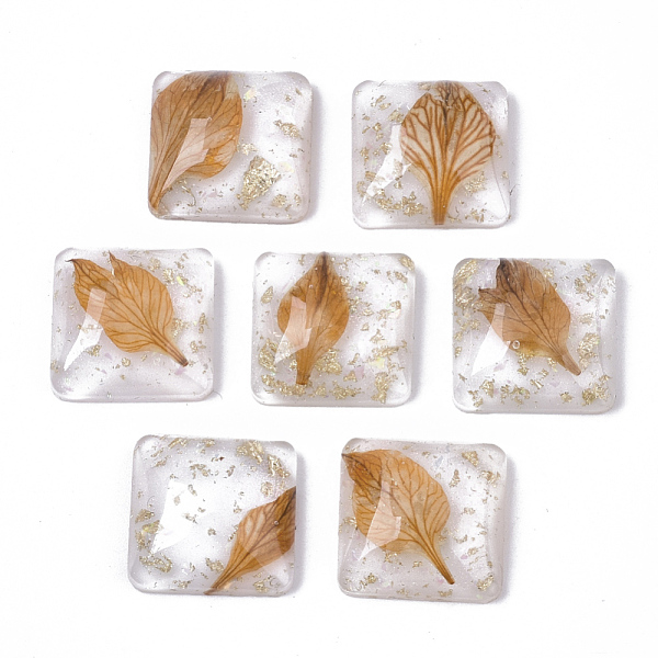 PandaHall Epoxy Resin Cabochons, with Gold Foil and Real Leaf Dried Inside, Square, Orange, 15.5x15.5x6mm Epoxy Resin Square Orange
PandaHall Epoxy Resin Cabochons, with Gold Foil and Real Leaf Dried Inside, Square, Orange, 15.5x15.5x6mm Epoxy Resin Square Orange