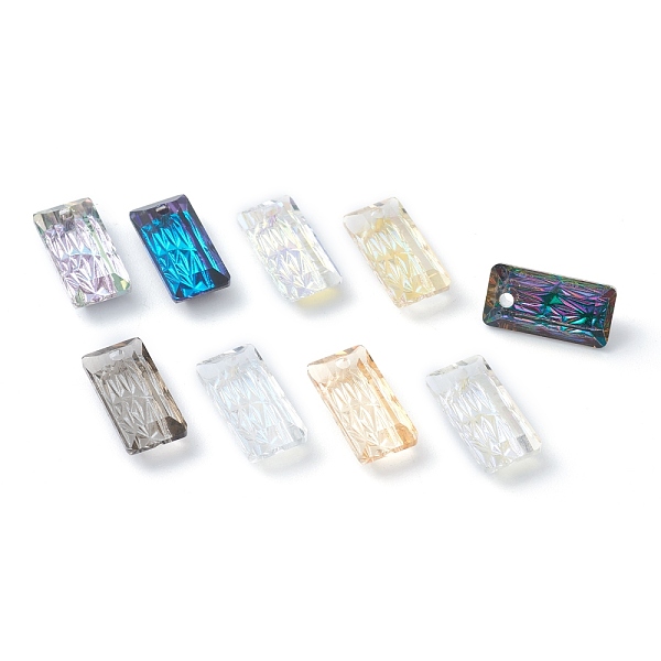 PandaHall Embossed Glass Rhinestone Pendants, Rectangle, Faceted, Mixed Color, 14x7x4.2mm, Hole: 1.5mm Glass Rectangle Multicolor
PandaHall Embossed Glass Rhinestone Pendants, Rectangle, Faceted, Mixed Color, 14x7x4.2mm, Hole: 1.5mm Glass Rectangle Multicolor