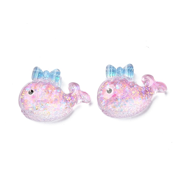 PandaHall Transparent Epoxy Resin Decoden Cabochons, with Paillettes, Fish with Bowknot, 19x25.5x8mm Epoxy Resin Fish
PandaHall Transparent Epoxy Resin Decoden Cabochons, with Paillettes, Fish with Bowknot, 19x25.5x8mm Epoxy Resin Fish