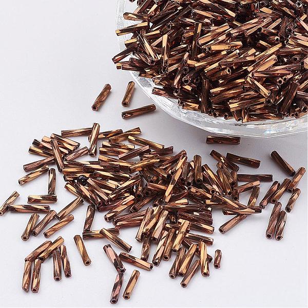 PandaHall Glass Twisted Bugle Beads, Metallic Colours,Camel, 5x2mm, Hole: 0.5mm, about 16000pcs/bag Glass Brown
PandaHall Glass Twisted Bugle Beads, Metallic Colours,Camel, 5x2mm, Hole: 0.5mm, about 16000pcs/bag Glass Brown