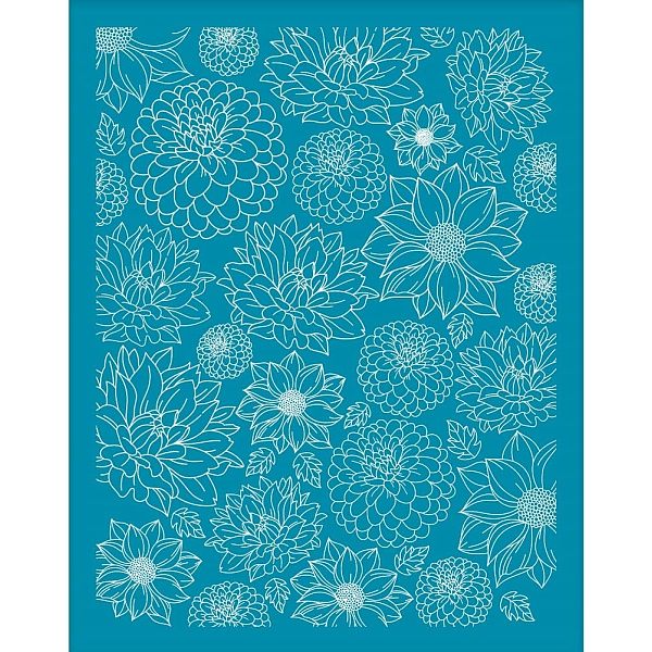 PandaHall OLYCRAFT 4x5 Inch Dahlias Clay Stencils Dahlias Flower Silk Screen for Polymer Clay Floral Silk Screen Stencils Mesh Transfer..., Cyan
PandaHall OLYCRAFT 4x5 Inch Dahlias Clay Stencils Dahlias Flower Silk Screen for Polymer Clay Floral Silk Screen Stencils Mesh Transfer..., Cyan