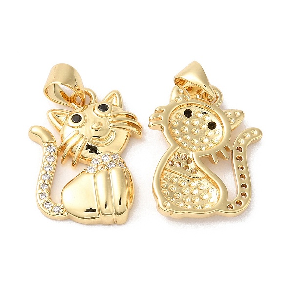 PandaHall Rack Plating Brass Micro Pave Clear Cubic Zirconia Pendants, Cat Shape Charms, Long-Lasting Plated, Cadmium Free & Lead Free, Real...
PandaHall Rack Plating Brass Micro Pave Clear Cubic Zirconia Pendants, Cat Shape Charms, Long-Lasting Plated, Cadmium Free & Lead Free, Real...