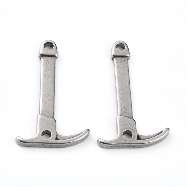 PandaHall 304 Stainless Steel Links Connectors, Mountaineering Picks Shape, Stainless Steel Color, 38x23x3mm, Hole: 3mm 304 Stainless Steel...
PandaHall 304 Stainless Steel Links Connectors, Mountaineering Picks Shape, Stainless Steel Color, 38x23x3mm, Hole: 3mm 304 Stainless Steel...