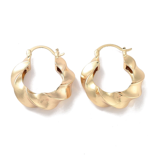 PandaHall Brass Twist Rope Hoop Earrings for Women, Long-Lasting Plated, Golden, 35x10mm Brass
PandaHall Brass Twist Rope Hoop Earrings for Women, Long-Lasting Plated, Golden, 35x10mm Brass