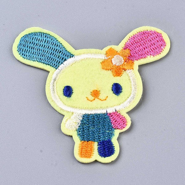 PandaHall Rabbit Appliques, Computerized Embroidery Cloth Iron on/Sew on Patches, Costume Accessories, Colorful, 55.5x59x1mm Cloth Rabbit
PandaHall Rabbit Appliques, Computerized Embroidery Cloth Iron on/Sew on Patches, Costume Accessories, Colorful, 55.5x59x1mm Cloth Rabbit