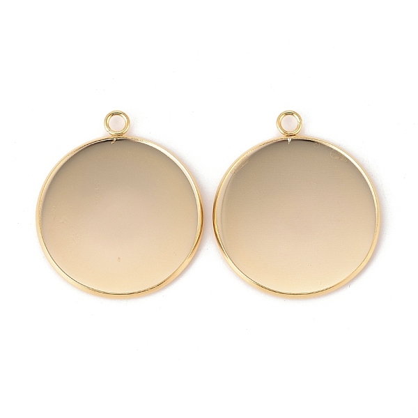 PandaHall 304 Stainless Steel Pendant Cabochon Settings, Plain Edge Bezel Cups, Flat Round, Golden, Tray: 30mm, 36.5x31.5x2.5mm, Hole: 3mm...
PandaHall 304 Stainless Steel Pendant Cabochon Settings, Plain Edge Bezel Cups, Flat Round, Golden, Tray: 30mm, 36.5x31.5x2.5mm, Hole: 3mm...