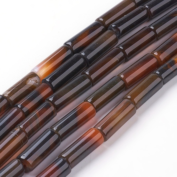 PandaHall Natural Agate Beads Strands, Dyed & Heated, Column, 16~17x5~6mm, Hole: 1mm, about 24pcs/strand, 15.3 inch(39cm) Natural Agate...
PandaHall Natural Agate Beads Strands, Dyed & Heated, Column, 16~17x5~6mm, Hole: 1mm, about 24pcs/strand, 15.3 inch(39cm) Natural Agate...